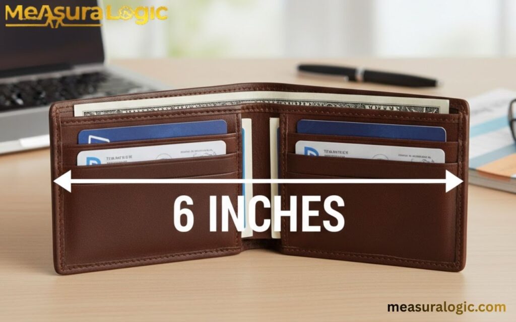 A Men’s Wallet When Fully Open