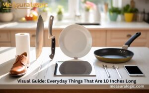 Visual comparison of 10 inches common items